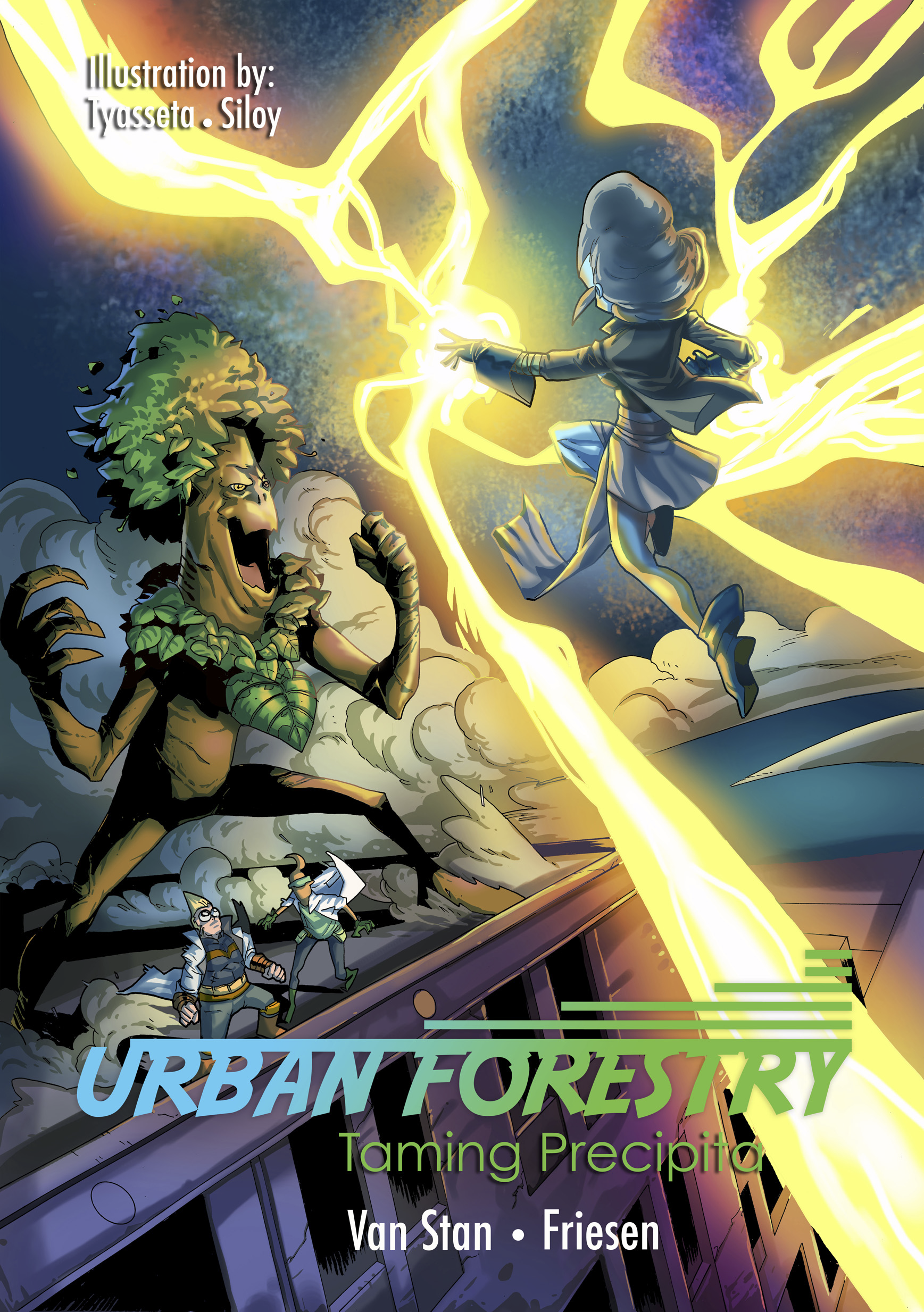 Science Comic - Urban Forestry: taming Precipita